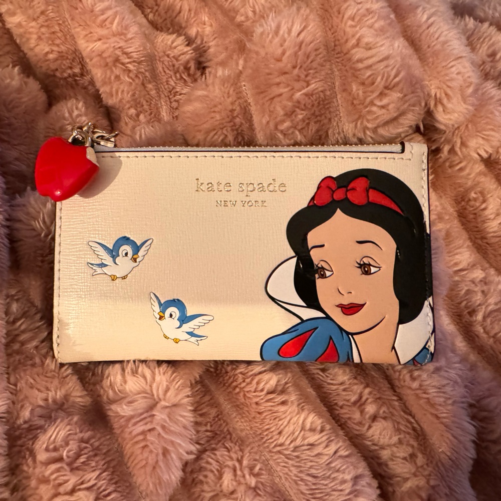 Kate Spade Disney wallet Snow White birds